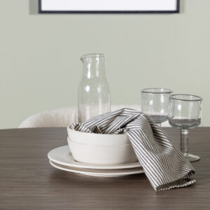 Andy, Edina – Ensemble repas ovale – Naturel