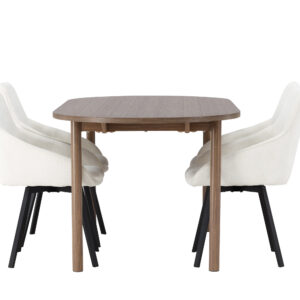 Andy, Rosie – Ensemble repas ovale – Naturel