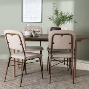 Andy, Seda – Ensemble repas ovale – Naturel