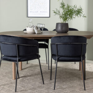 Andy, Selma – Ensemble repas ovale – Naturel
