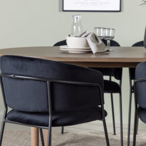 Andy, Selma – Ensemble repas ovale – Naturel