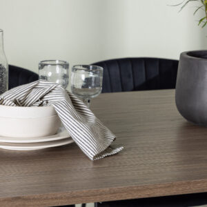Andy, Selma – Ensemble repas ovale – Naturel