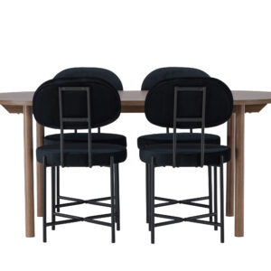Andy, Stella – Ensemble repas ovale – Naturel
