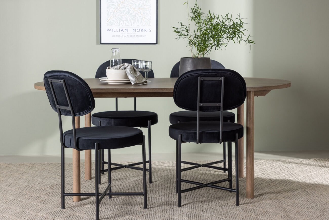 Andy, Stella – Ensemble repas ovale – Naturel