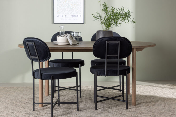 Andy, Stella – Ensemble repas ovale – Naturel