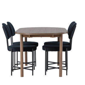 Andy, Stella – Ensemble repas ovale – Naturel