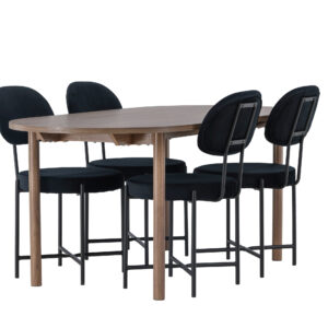 Andy, Stella – Ensemble repas ovale – Naturel