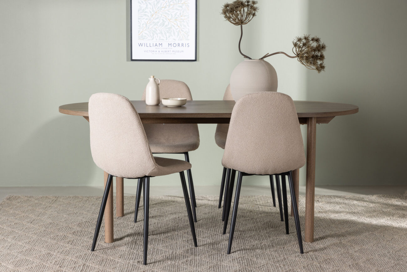 Andy, Polar – Ensemble repas ovale – Naturel
