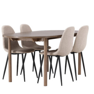 Andy, Polar – Ensemble repas ovale – Naturel