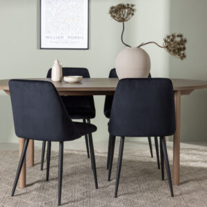 Andy, Night – Ensemble repas ovale – Naturel
