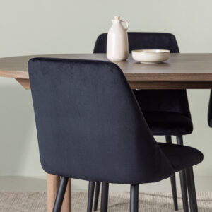 Andy, Night – Ensemble repas ovale – Naturel