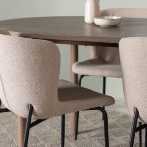 Andy, Modesto – Ensemble repas ovale – Naturel