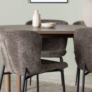 Andy, Modesto – Ensemble repas ovale – Naturel