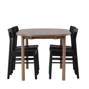 Andy, Montros – Ensemble repas ovale – Naturel