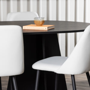 Bootcut, Night – Ensemble repas ovale – Noir