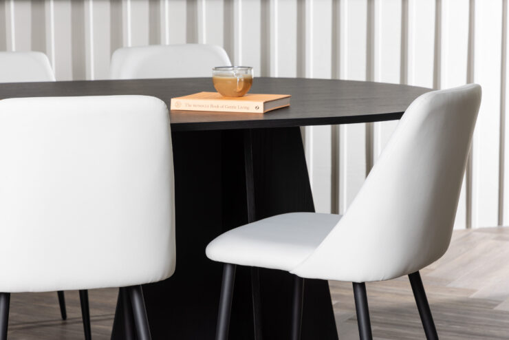 Bootcut, Night – Ensemble repas ovale – Noir