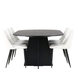 Bootcut, Night – Ensemble repas ovale – Noir