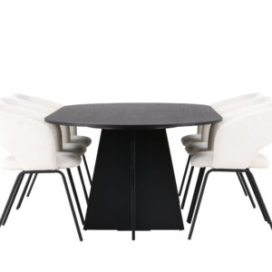 Bootcut, Day – Ensemble repas ovale – Noir