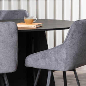 Bootcut, Rosie – Ensemble repas ovale – Noir