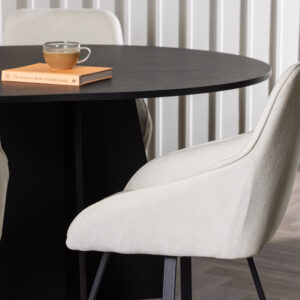 Bootcut, Rosie – Ensemble repas ovale – Noir