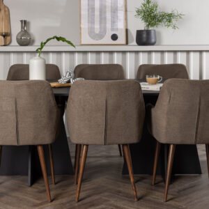 Bootcut, Tomorrow – Ensemble repas ovale – Noir