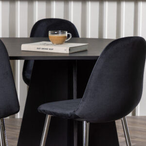 Bootcut, Polar – Ensemble repas ovale – Noir