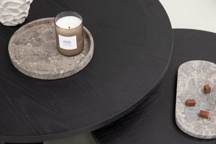 Saltö – Table basse – Noir