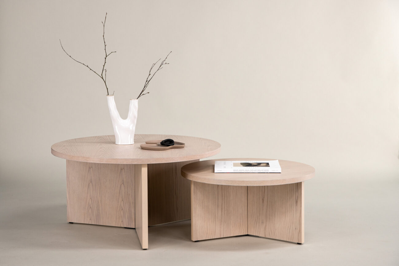 Saltö – Table basse – Blanchi