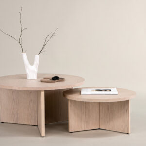 Saltö – Table basse – Blanchi
