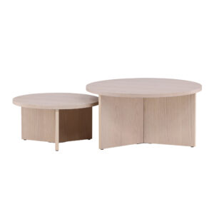 Saltö – Table basse – Blanchi