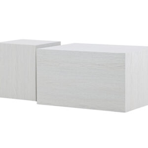 York – Table basse – Blanchi