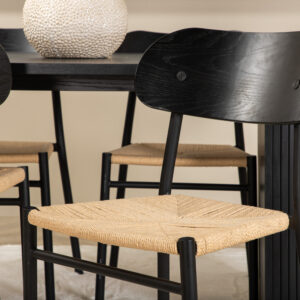 Bianca, Polly – Ensemble repas ovale – Noir