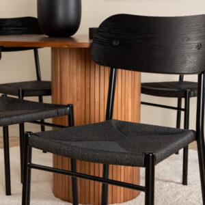 Bianca, Polly – Ensemble repas rond – Noyer