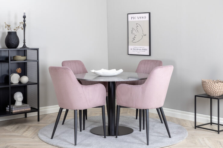 Razzia, Comfort – Ensemble repas rond – Gris
