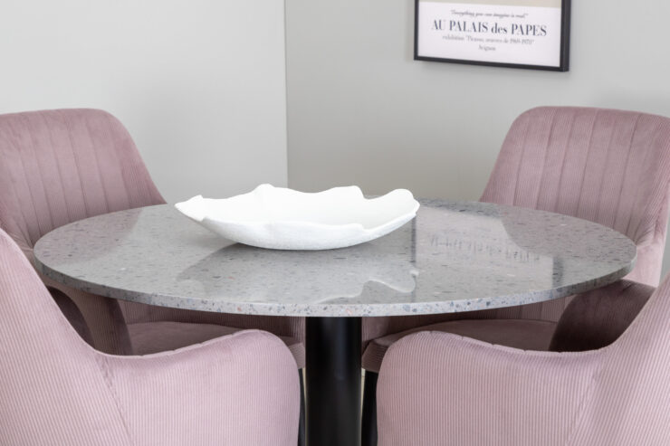 Razzia, Comfort – Ensemble repas rond – Gris