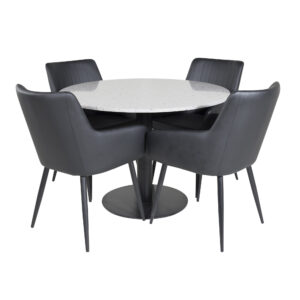 Razzia, Comfort – Ensemble repas rond – Gris