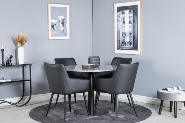 Razzia, Comfort – Ensemble repas rond – Gris