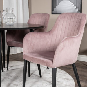 Dipp, Comfort – Ensemble repas rond – Noir