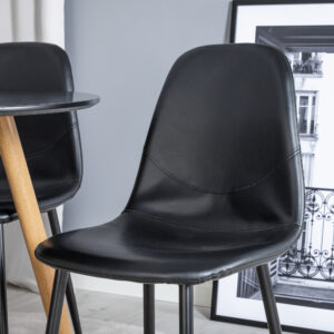 Plaza, Polar – Ensemble repas rond – Noir