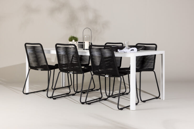 Break, Lindos – Ensemble repas – Blanc