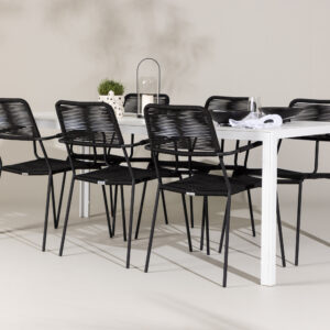 Break, Lindos – Ensemble repas – Blanc
