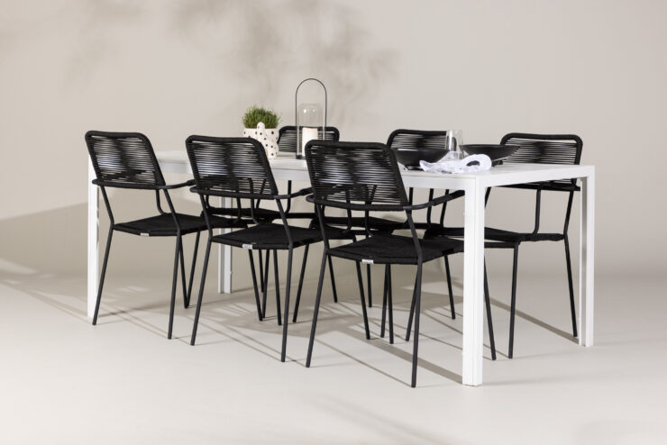 Break, Lindos – Ensemble repas – Blanc
