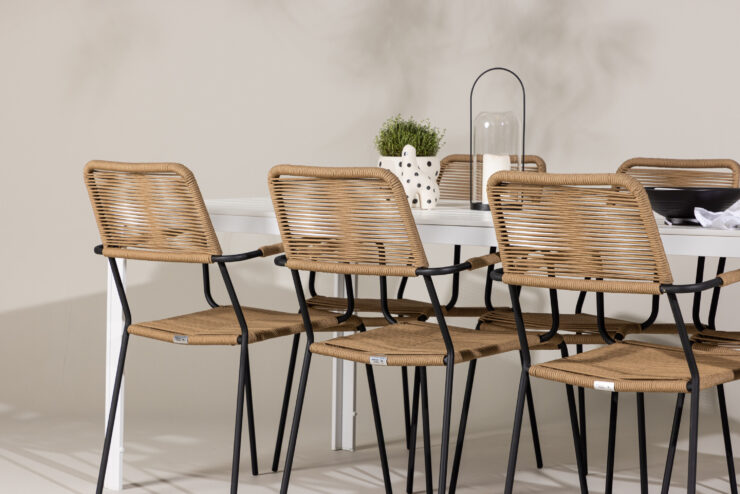 Break, Lindos – Ensemble repas – Blanc