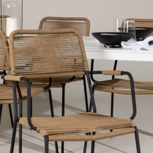 Break, Lindos – Ensemble repas – Blanc