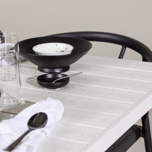 Break, Stina – Ensemble repas – Blanc