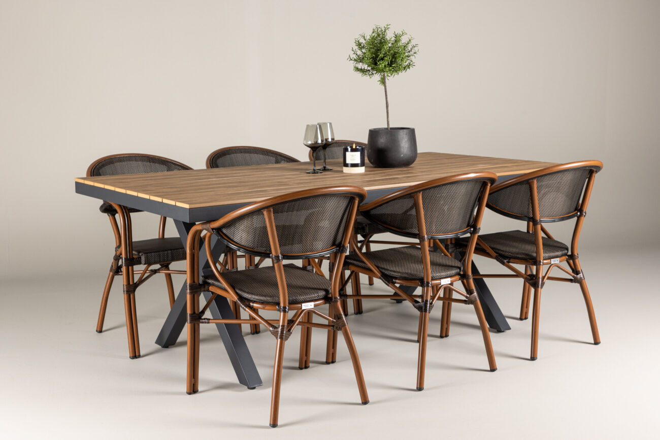 Garcia, Vila – Ensemble repas – Noir