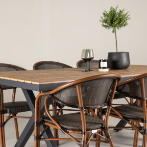 Garcia, Vila – Ensemble repas – Noir