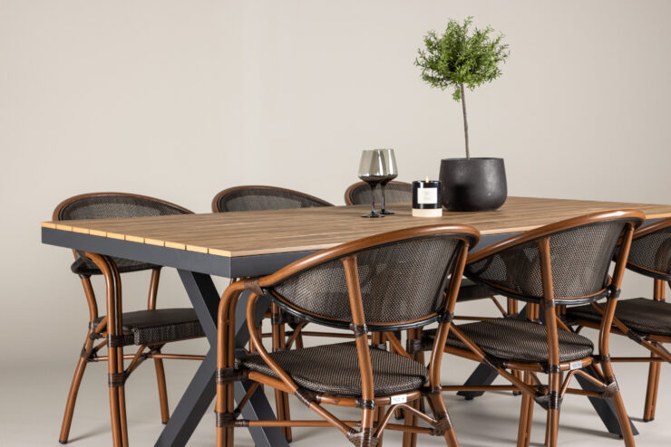 Garcia, Vila – Ensemble repas – Noir