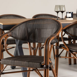 Garcia, Vila – Ensemble repas – Noir