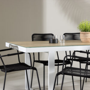 Merlo, Lindos – Ensemble repas – Blanc